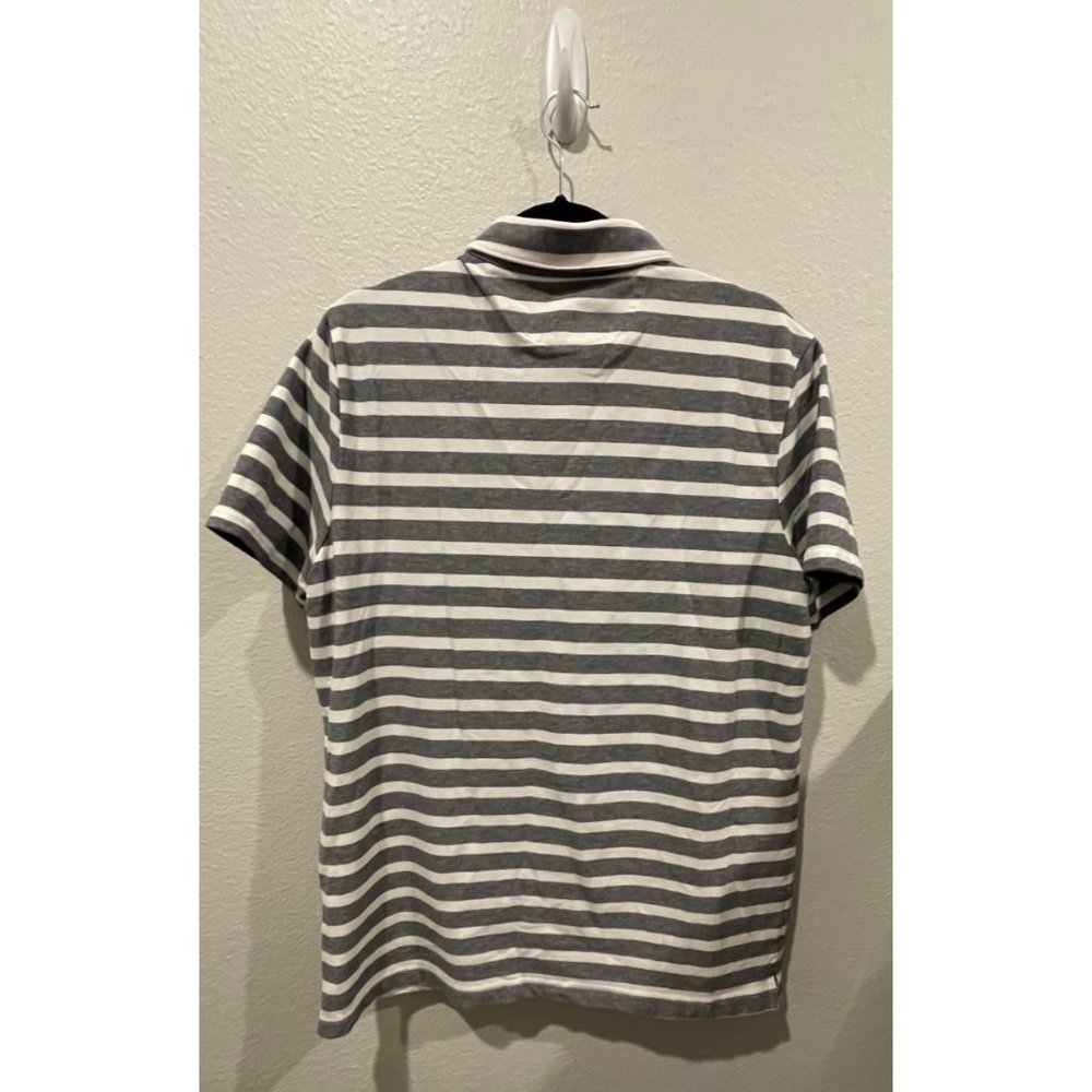BANANA REPUBLIC Performance Pique Polo Striped - Picture 3 of 3